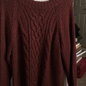 Knit fall sweater!